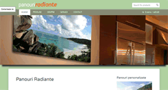 Desktop Screenshot of panouriradiante.ro
